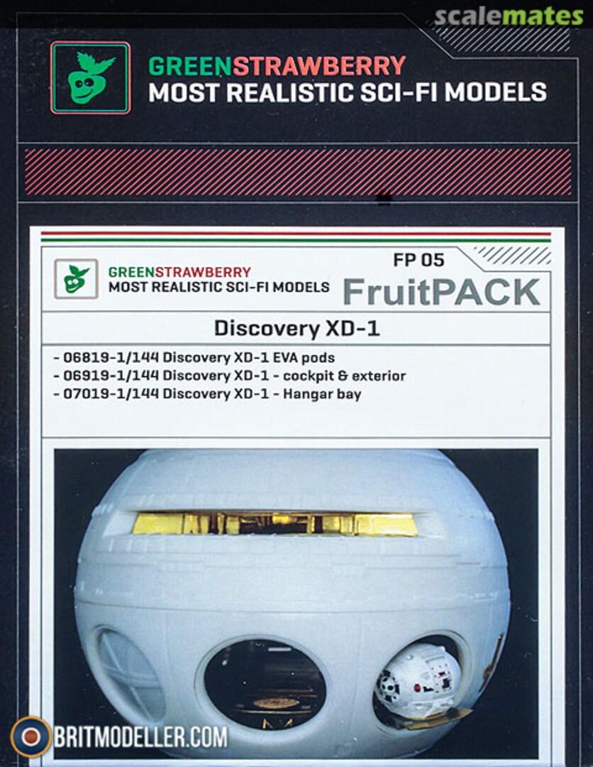 Boxart 2001: Discovery XD-1 FP05 Greenstrawberry Boxart 2001: Discovery XD-1 FP05 Greenstrawberry