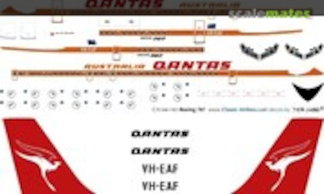 1:144 Qantas 707 (last) (Classic Airlines CA144-190) CA144-190