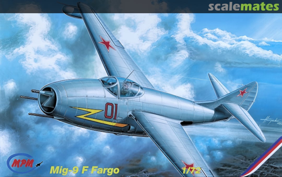 Boxart MiG-9 F Fargo 72052 MPM Production