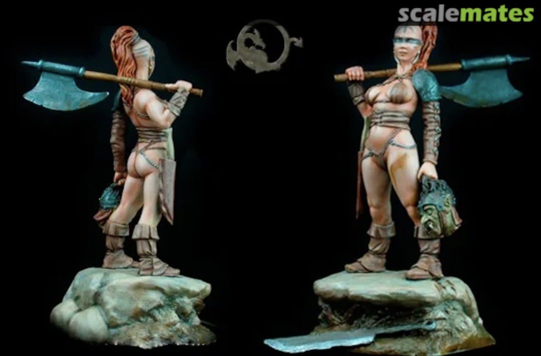 Boxart Kriemhild, huntress of of the Black Forest Goblins GDS06 El Viejo Dragón Miniaturas