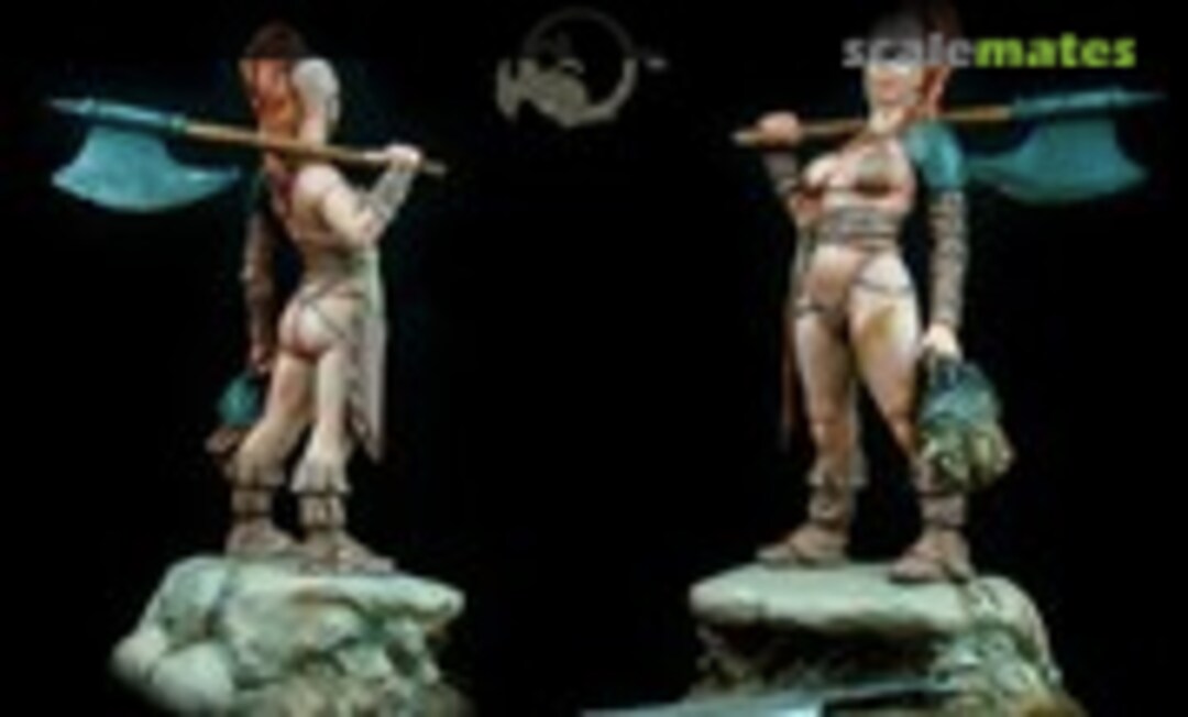 75mm Kriemhild, huntress of of the Black Forest Goblins (El Viejo Dragón Miniaturas GDS06) GDS06