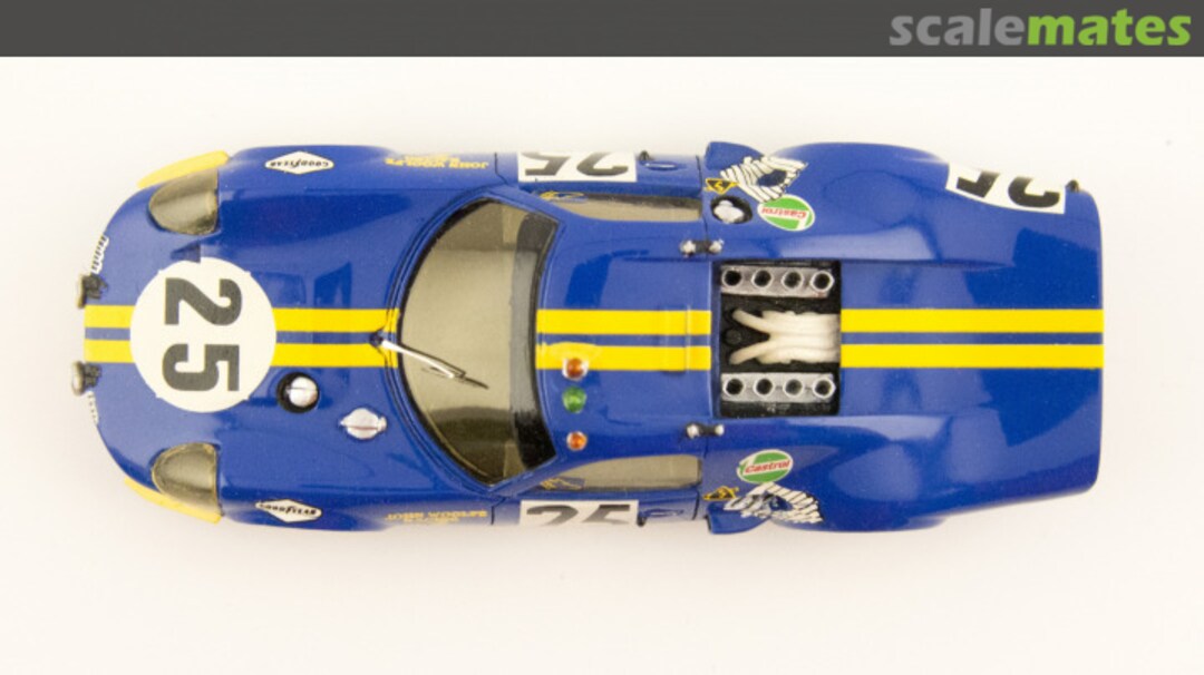 Boxart CHEVRON B16 N°25 "John Woolfe Le Mans 1968 KP218 JPS Miniatures Auto Boxart CHEVRON B16 N°25 "John Woolfe Le Mans 1968 KP218 JPS Miniatures Auto