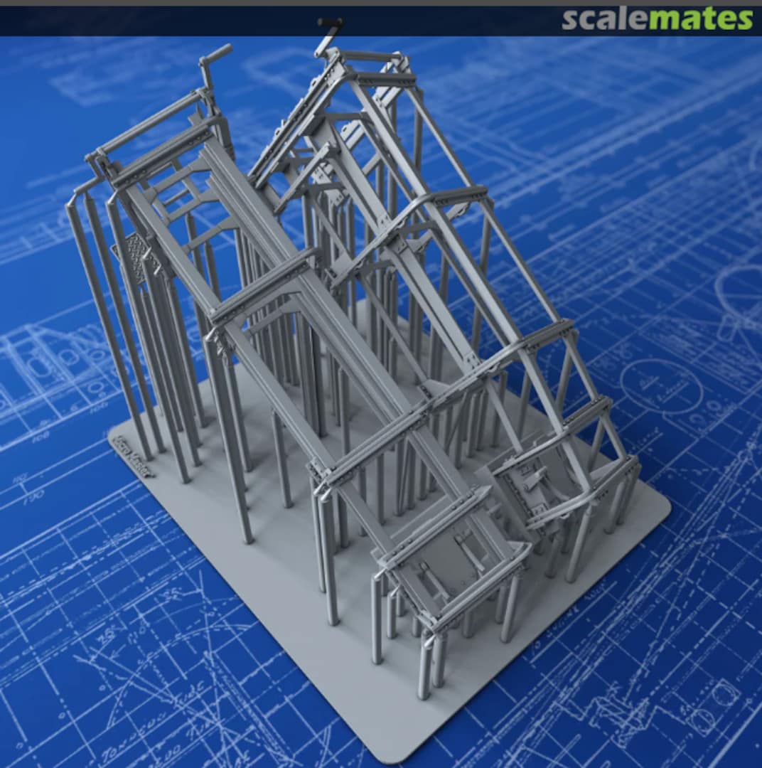 Boxart Depth Charge Rails MM0446P Micro Master Boxart Depth Charge Rails MM0446P Micro Master