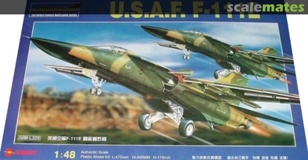 Boxart U.S.A.F. F-111E 08M-L326 Zhengdefu Boxart U.S.A.F. F-111E 08M-L326 Zhengdefu