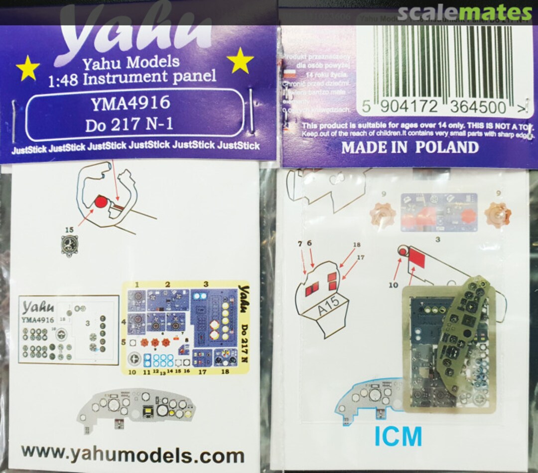 Boxart Dornier Do-217N-1 YMA4916 Yahu Models Boxart Dornier Do-217N-1 YMA4916 Yahu Models