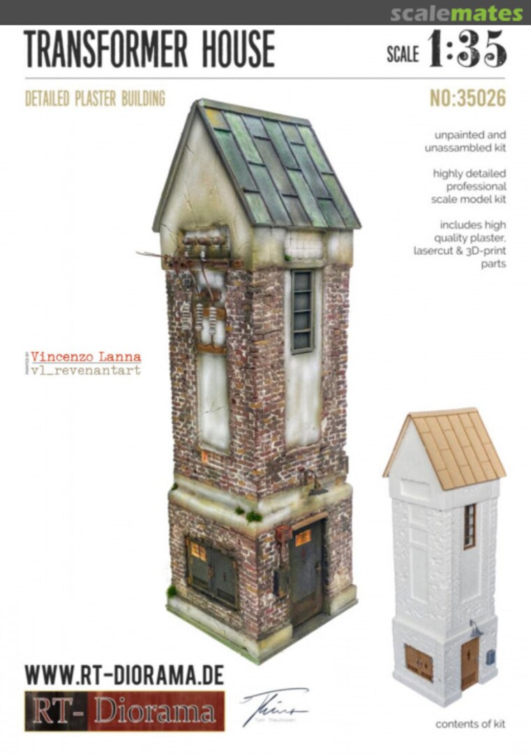 Boxart Transformer House 35026 RT-Diorama Boxart Transformer House 35026 RT-Diorama