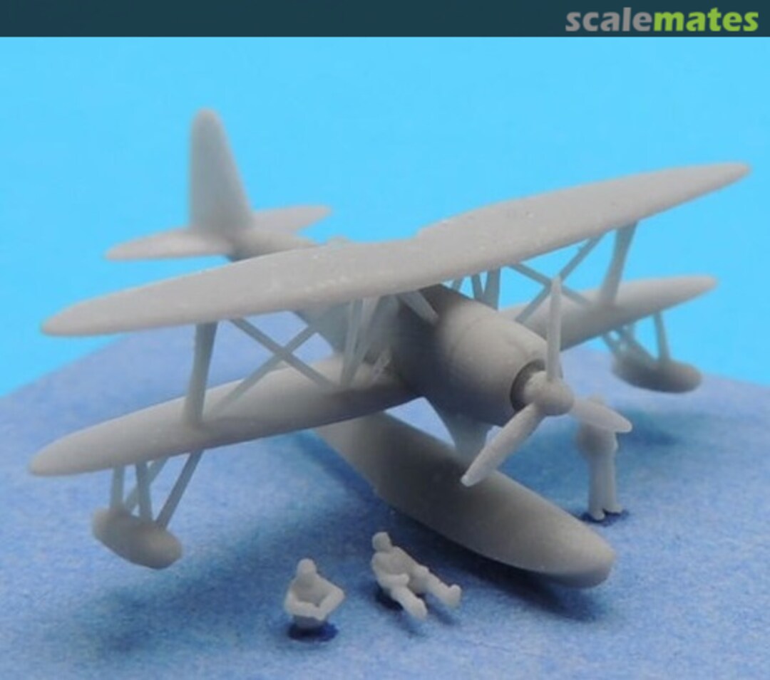 Boxart Mitsubishi Type 0 F1M2 Pete unfolded wings (x1) AC350159a Black Cat Models Boxart Mitsubishi Type 0 F1M2 Pete unfolded wings (x1) AC350159a Black Cat Models