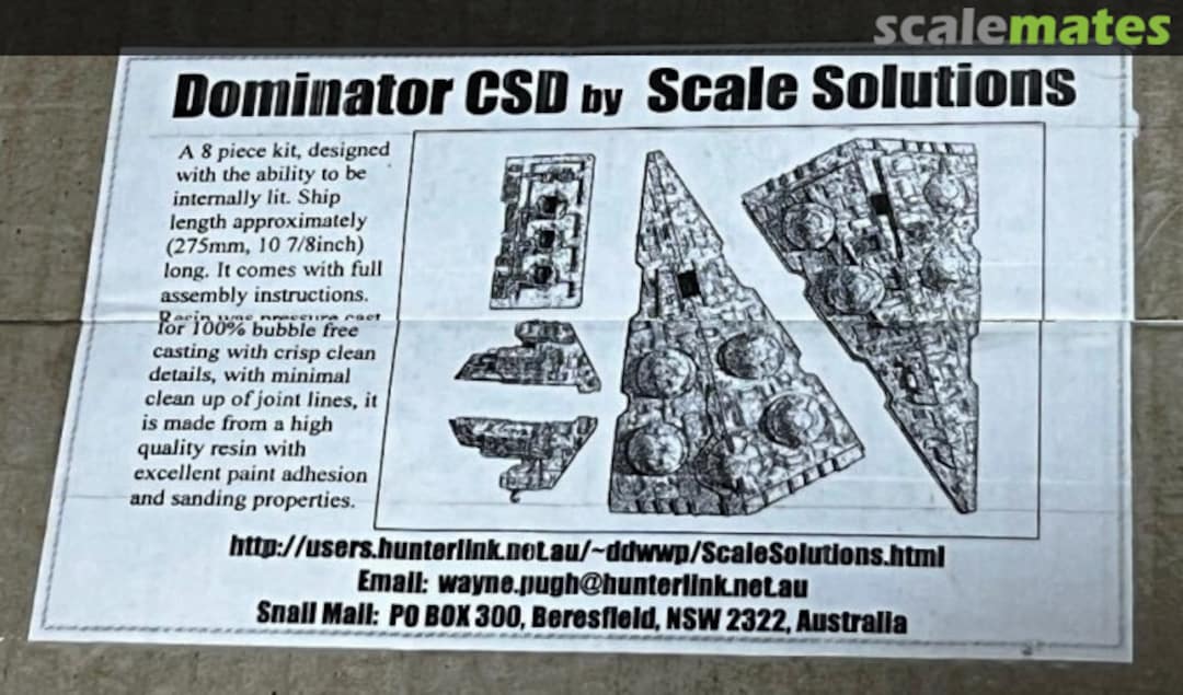 Boxart Dominator CSD Scale Solutions Boxart Dominator CSD Scale Solutions