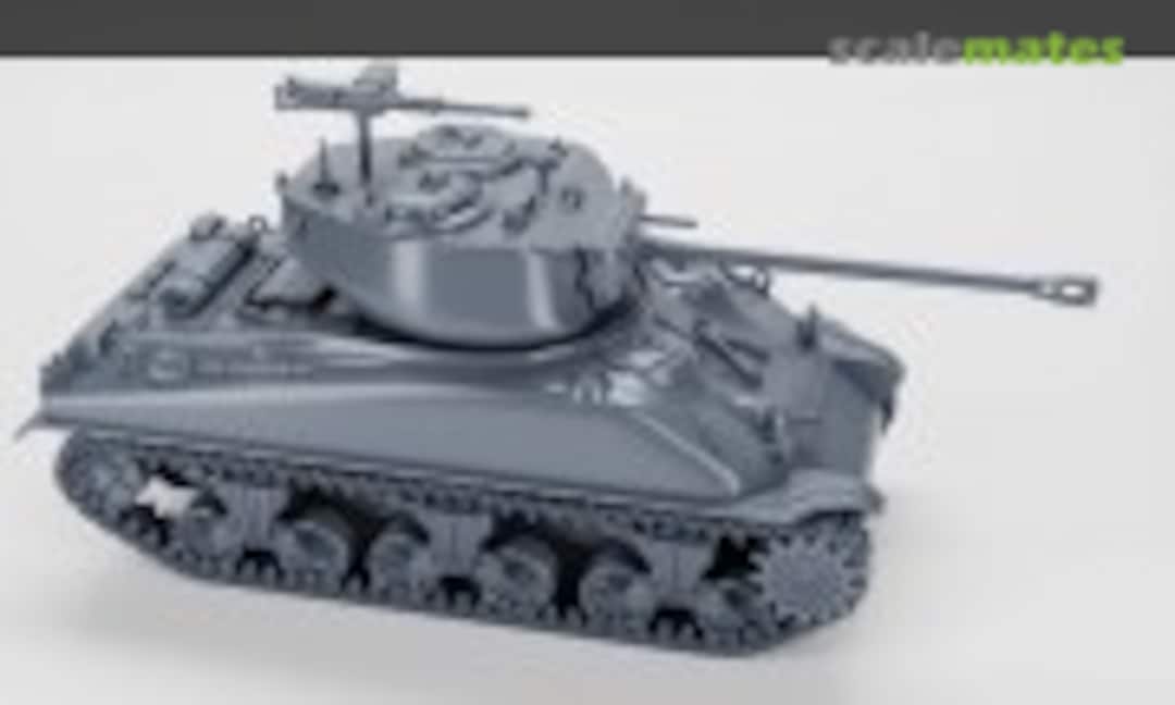 1:72 Medium Tank M4A1 Sherman 76mm (cast) - closed hatch (EMP3d 72011625)