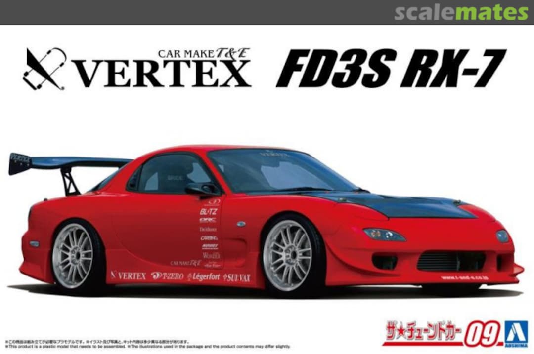 Boxart Vertex FD3S RX-7 201053 Aoshima Boxart Vertex FD3S RX-7 201053 Aoshima