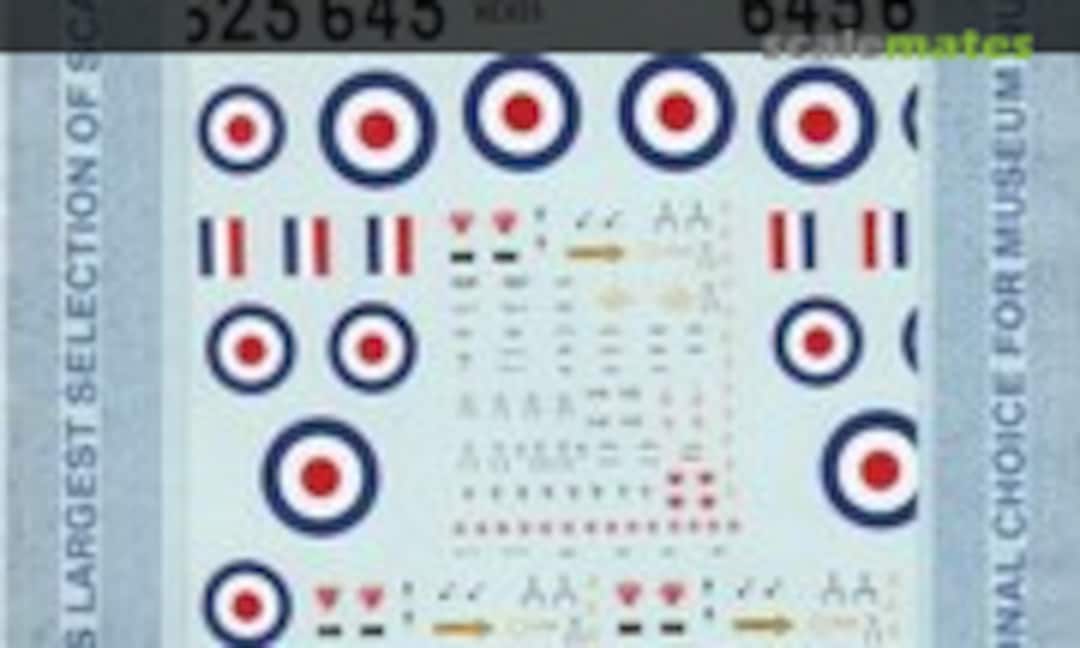 1:72 Hawker Hunter RAF Mk.7, Mk.9, & Mk.10 (SuperScale International 72-548) 72-548