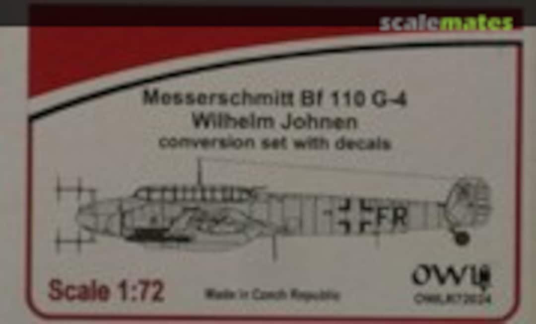 1:72 Messerschmitt Bf 110 G-4 conversion (OWL R72024) R72024