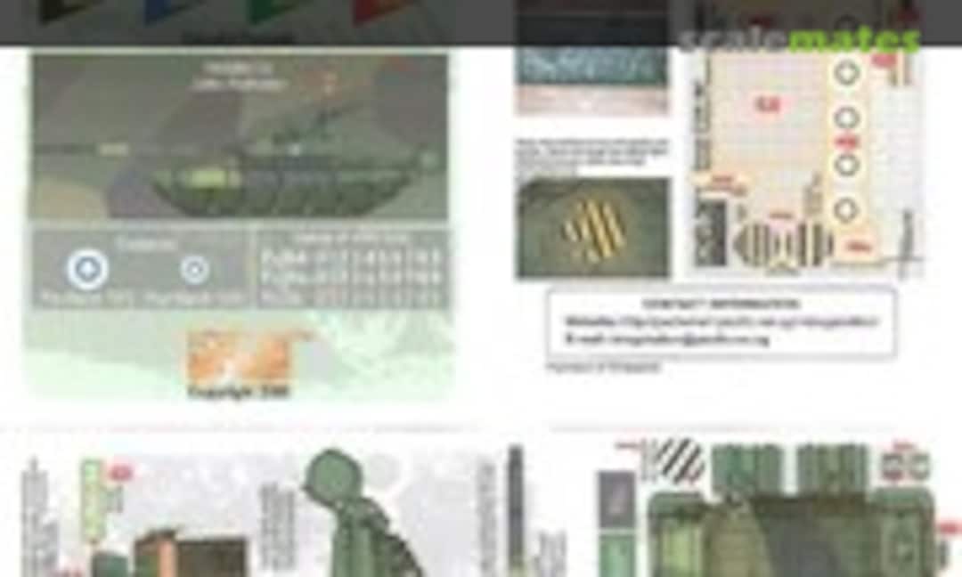 1:35 Finnish T-72M1 ~limited Print~ (Echelon Fine Details D356004)