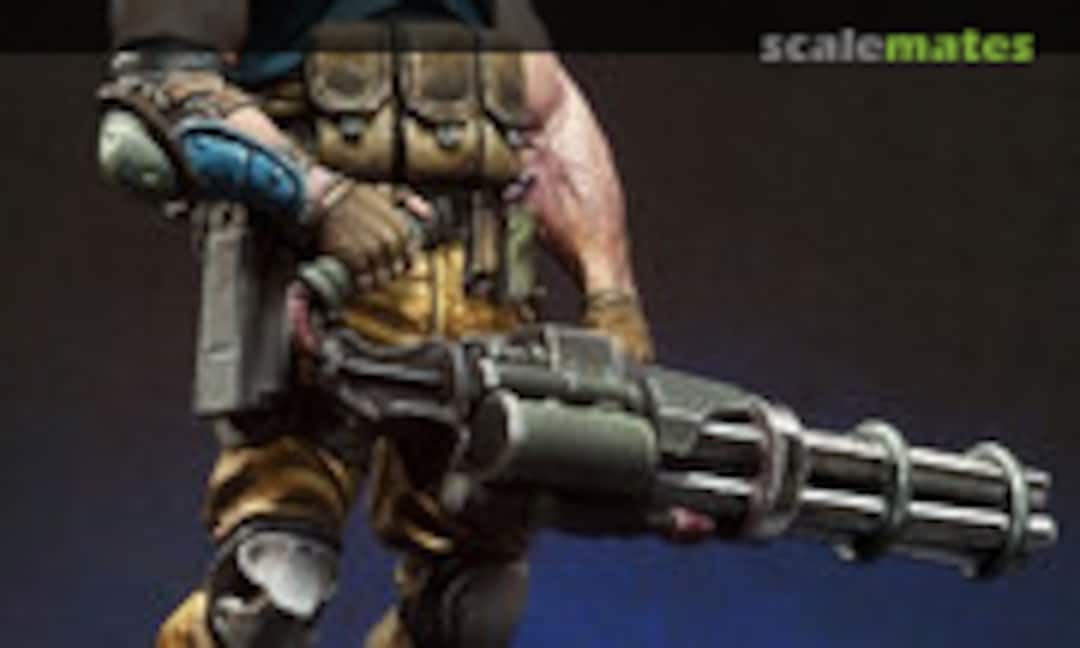 1:32 Gabriel Blackburn, Serpentia Commando (Andrea Miniatures DN-02) DN-02