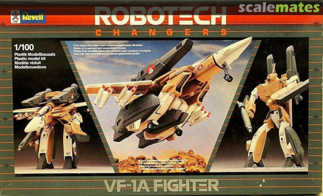 Boxart VF-1A Fighter 1409 Revell/ceji Boxart VF-1A Fighter 1409 Revell/ceji