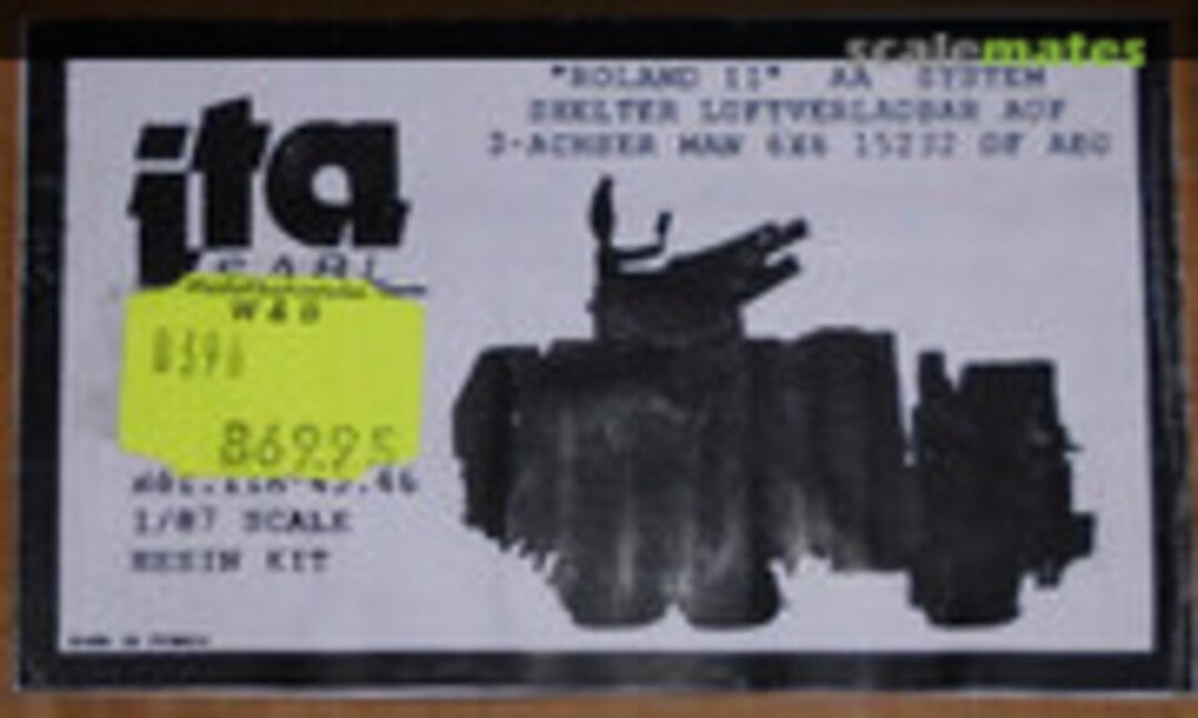 1:87 Roland II AA System Shelter (ita SARL ITA-45.46) ITA-45.46