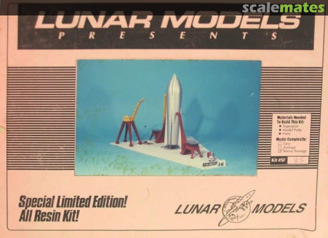 Boxart Rocketship X-M SF85 Lunar Models Boxart Rocketship X-M SF85 Lunar Models