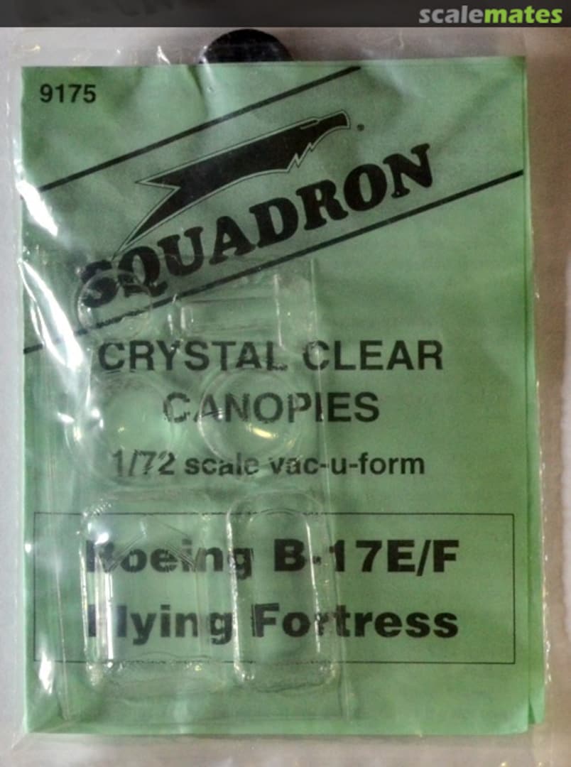 Boxart Boeing B-17E/F Flying Fortress 9175 Squadron Boxart Boeing B-17E/F Flying Fortress 9175 Squadron