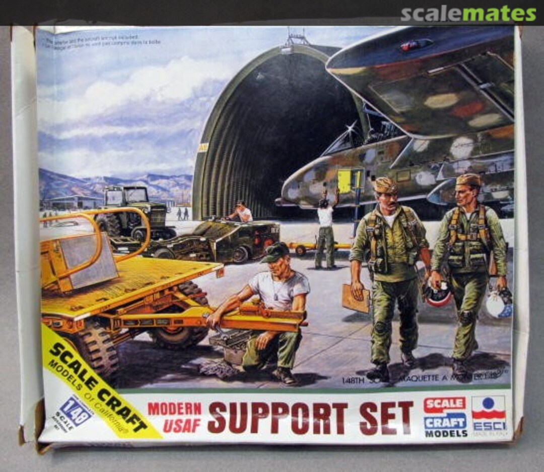 Boxart Modern USAF Support Set SC4025 ESCI/Scale Craft Boxart Modern USAF Support Set SC4025 ESCI/Scale Craft
