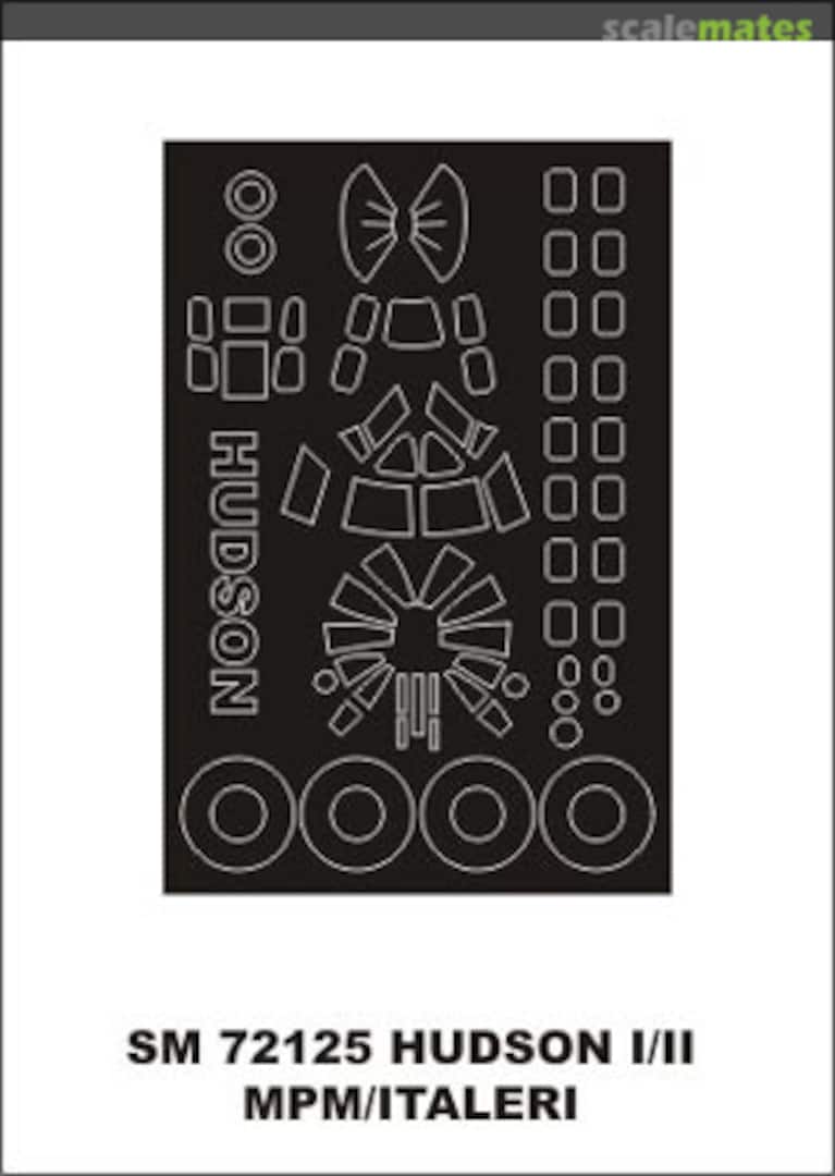 Boxart Lockheed Hudson I/II SM72125 Montex Boxart Lockheed Hudson I/II SM72125 Montex