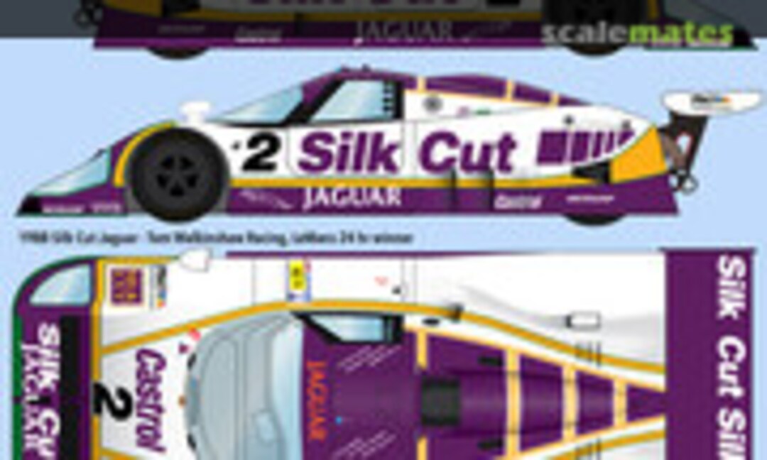 1:24 Jaguar XJR-9 LM "SILK CUT" (Indycals )