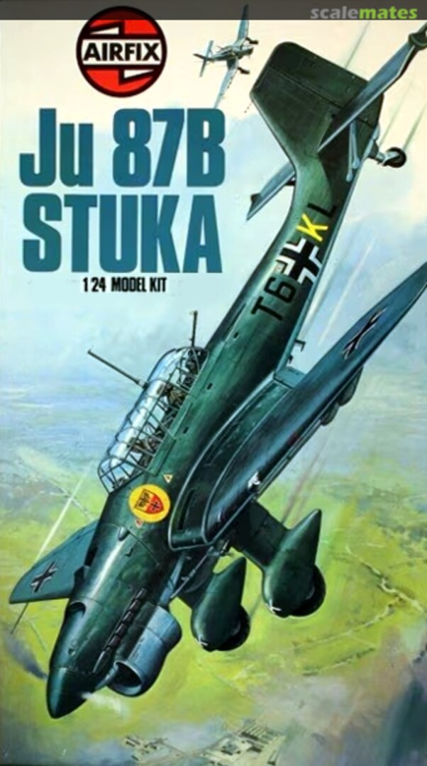 Boxart Ju 87B Stuka X-1802 Airfix/Gunze Boxart Ju 87B Stuka X-1802 Airfix/Gunze