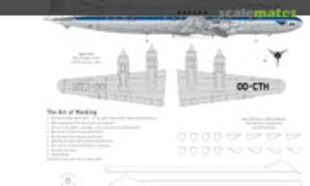 1:144 Sabena - Douglas DC-6B (F-DCAL FD144-693) FD144-693