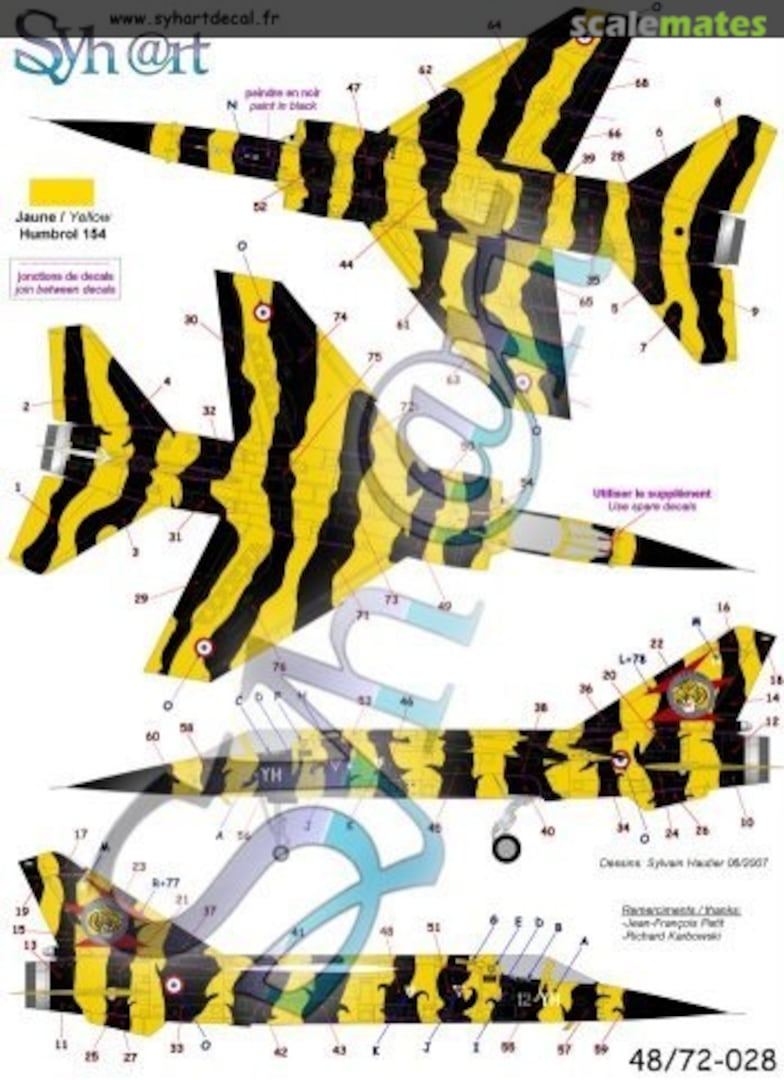 Boxart Dassault Mirage F1C 48-028 Syhart Boxart Dassault Mirage F1C 48-028 Syhart