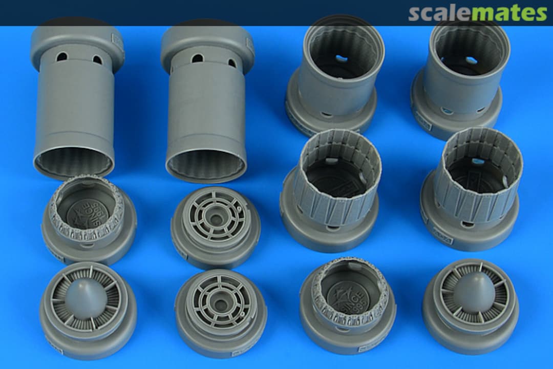 Boxart F-4J Phantom II exhaust nozzles 4844 Aires Boxart F-4J Phantom II exhaust nozzles 4844 Aires