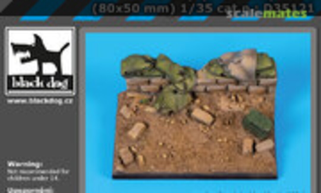 1:35 Hue City (Vietman) base (Black Dog D35121) D35121