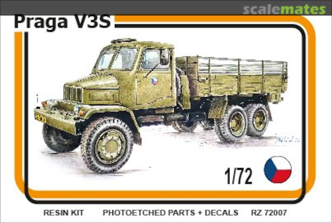 Boxart Praga V3S army RZ72007 MMK Boxart Praga V3S army RZ72007 MMK