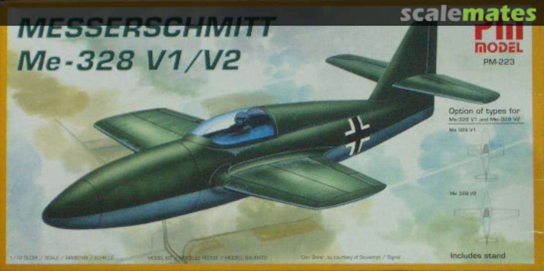 Boxart Messerschmitt Me-328 V1/V2 PM-223 PM Model Boxart Messerschmitt Me-328 V1/V2 PM-223 PM Model