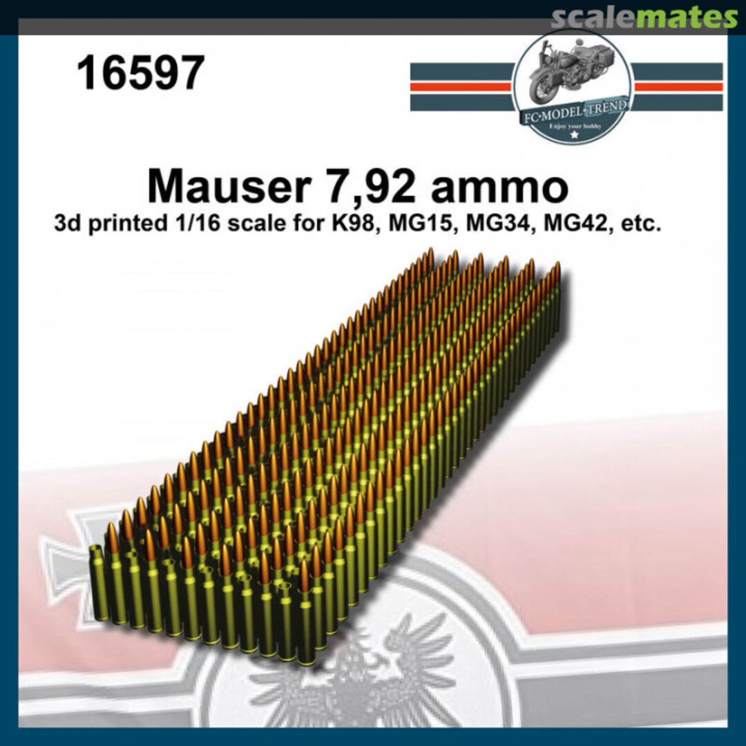 Boxart Mauser 7,92 ammo 16597 FC Model Trend Boxart Mauser 7,92 ammo 16597 FC Model Trend