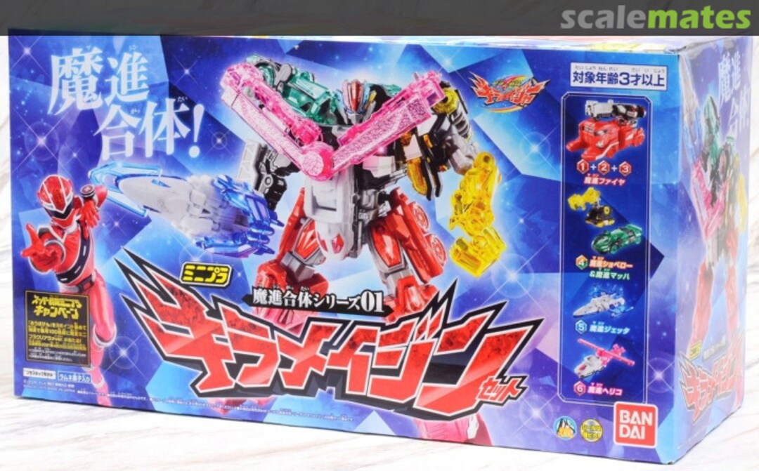 Boxart Kiramaizin Set: 1Box (6pcs) 0246497 Bandai Boxart Kiramaizin Set: 1Box (6pcs) 0246497 Bandai