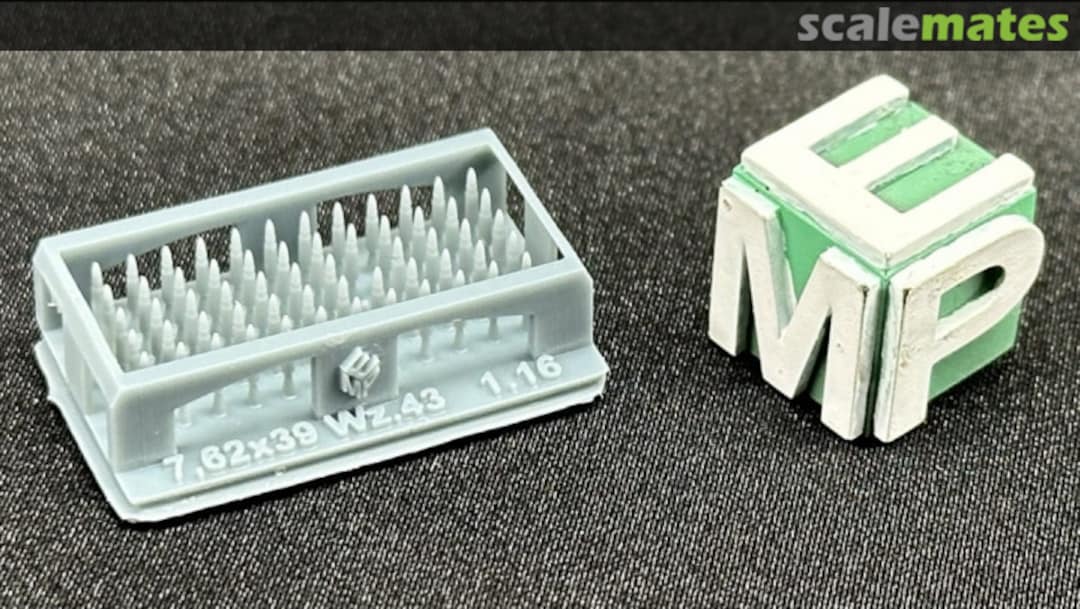 Boxart Cartridges 7.62x39mm Wz.43, for AK and others 16040333 EMP3d