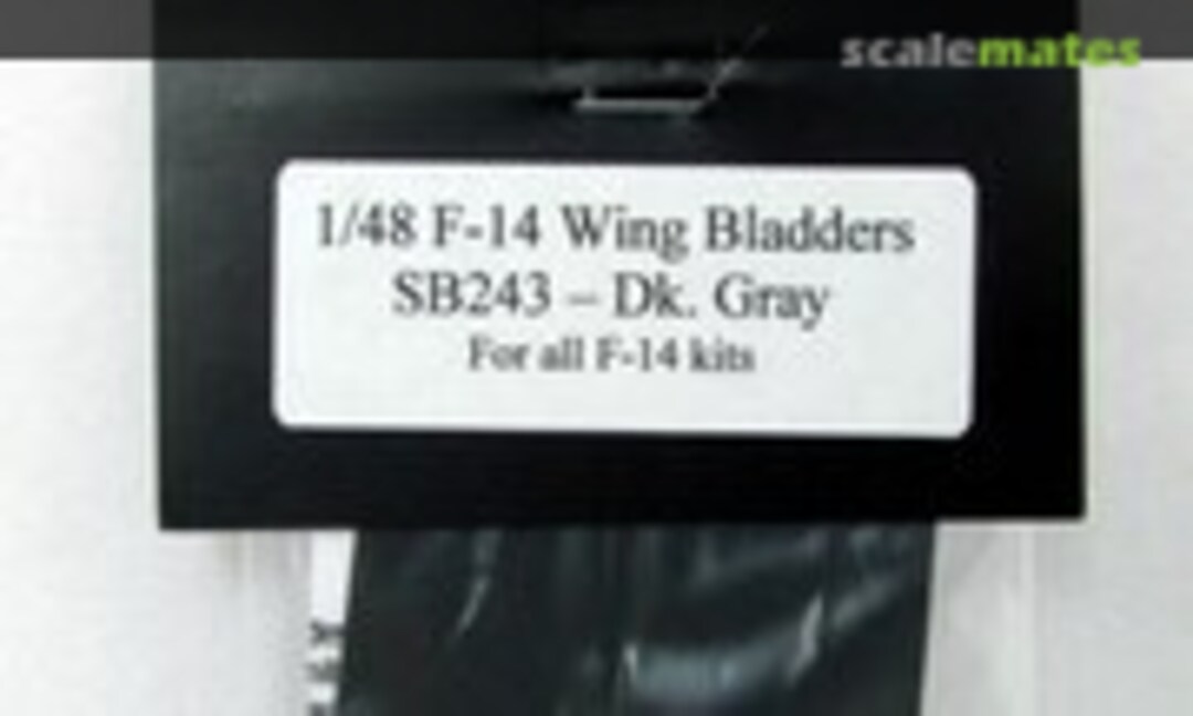 1:48 F-14 Tomcat Wing Bladders - Dark Gray (Steel Beach 49043) 49043