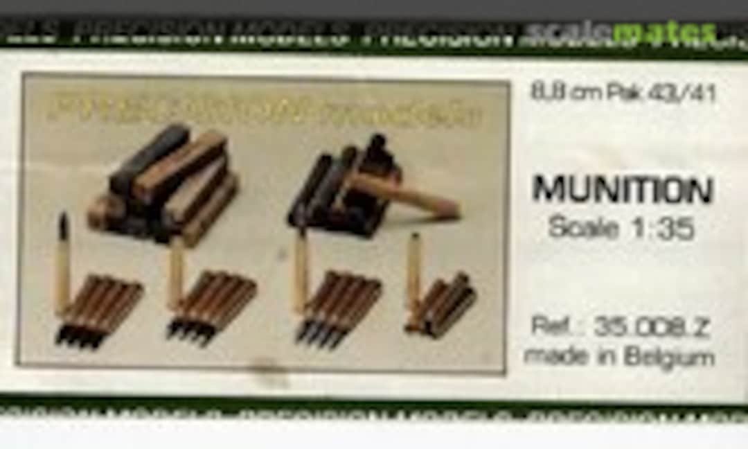 1:35 8,8cm PaK 43/41 Ammunition (Precision Models 35.008.Z)