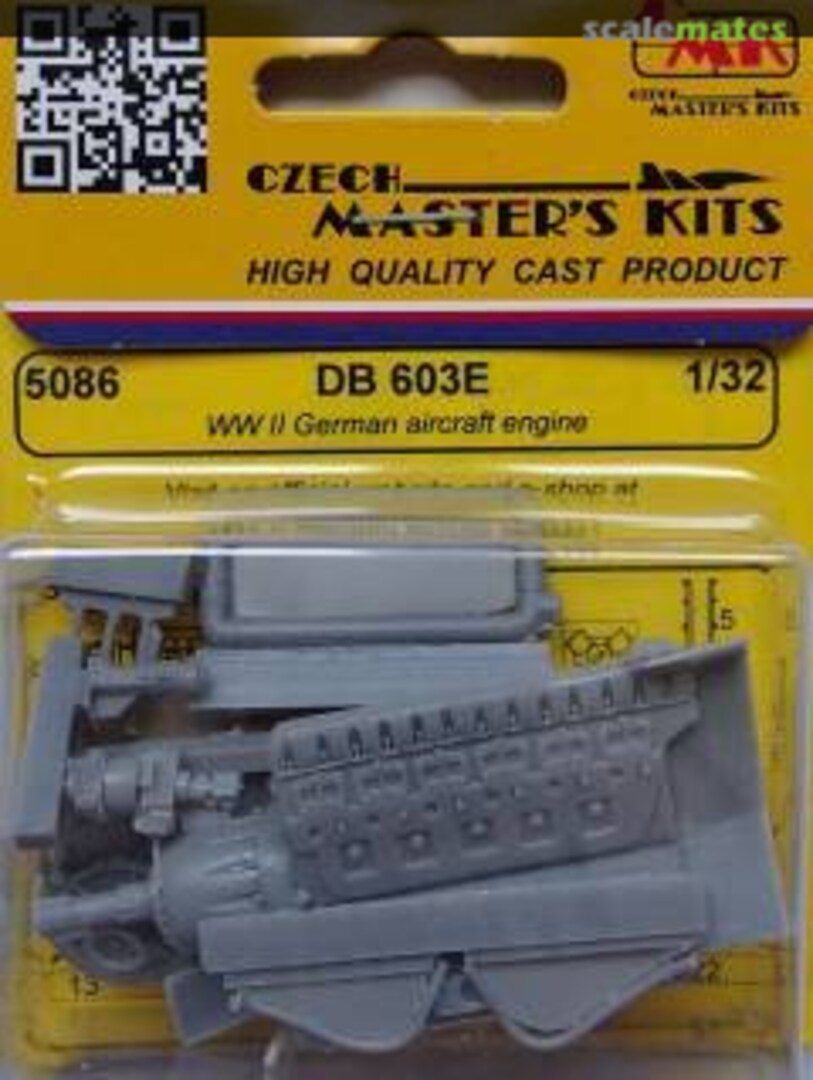 Boxart DB 603E - WWII German aircraft engine 5086 CMK