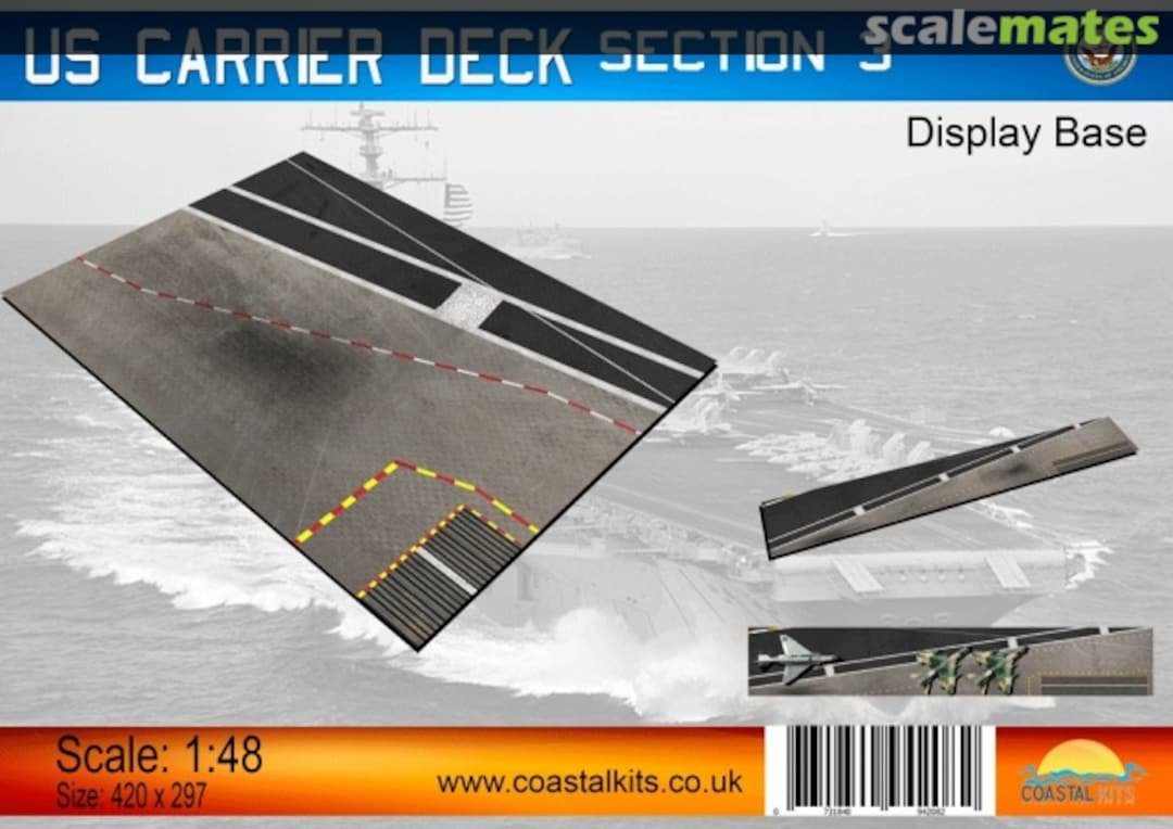 Boxart US Carrier Deck Section 3 CKS363-48 Coastal Kits