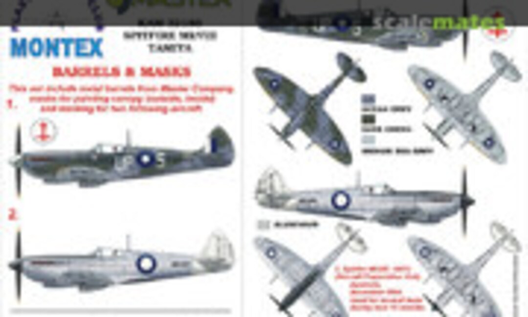 1:32 Spitfire Mk VIII "RAAF" (Montex KAM32186) KAM32186