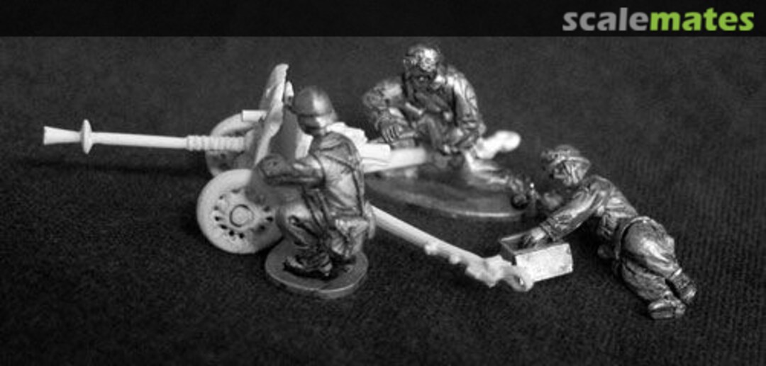 Boxart 25 mm mle. 37 Gun Crew TQD-FR06 C-P Models