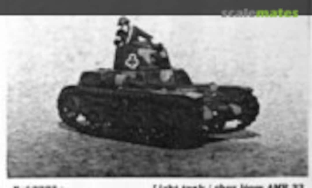 1:72 Light tank AMR 33 (ita SARL 2022) 2022