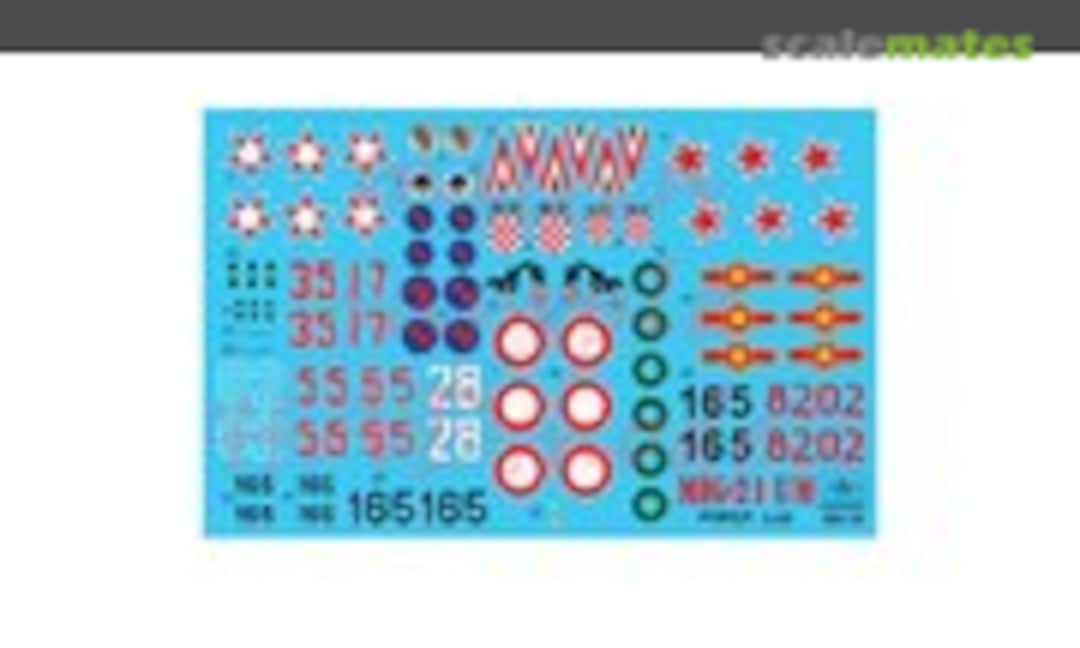 1:48 MiG-21 MF/BIS/UM Part 2 (HungAeroDecals 48143) 48143
