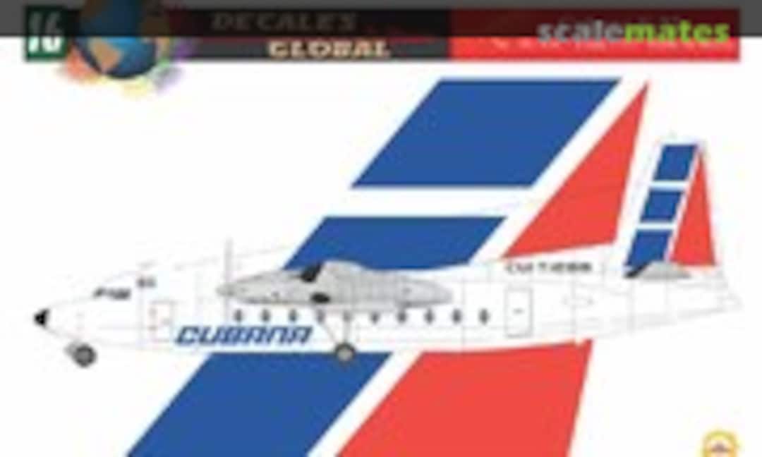 1:144 CUBANA F-27 (Decales Global DG14361) DG14361