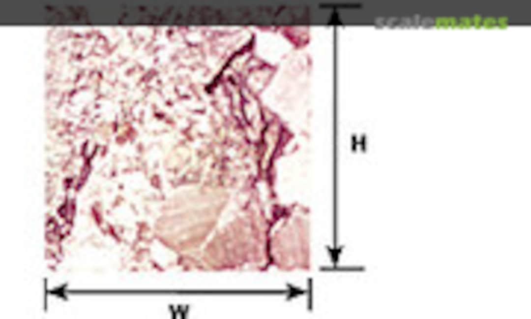 1:12 Marble Paper Patterned Sheet (250x190x0.3mm) (Plastruct 91874) 91874