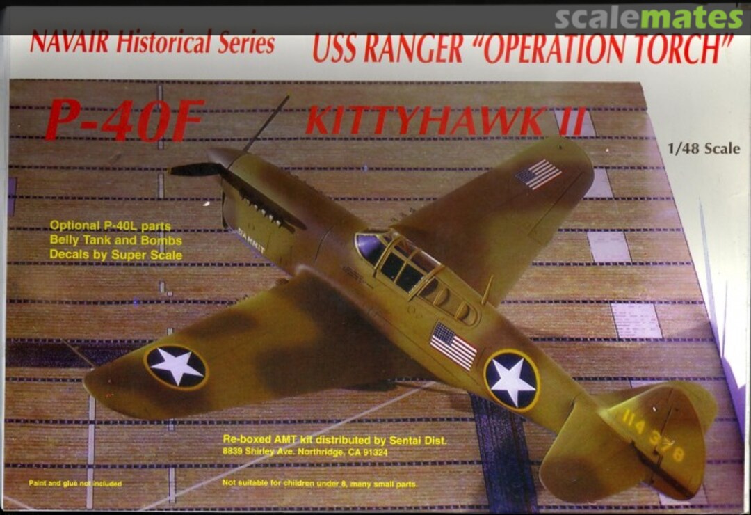 Boxart P-40F Kittyhawk II 48001 Sentai Boxart P-40F Kittyhawk II 48001 Sentai