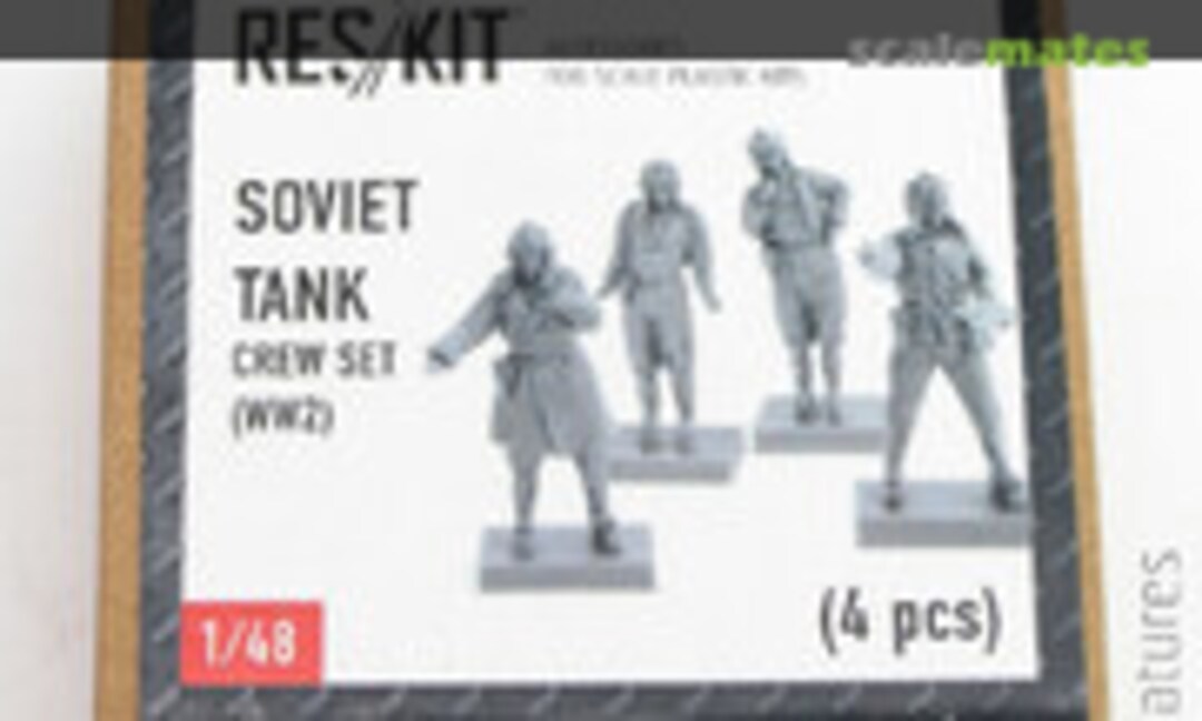 1:48 Soviet Tank Crew (WW2) (ResKit RSF48-0004) RSF48-0004