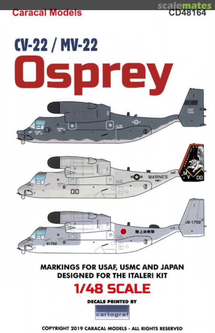 Boxart Osprey CD48164 Caracal Models Boxart Osprey CD48164 Caracal Models