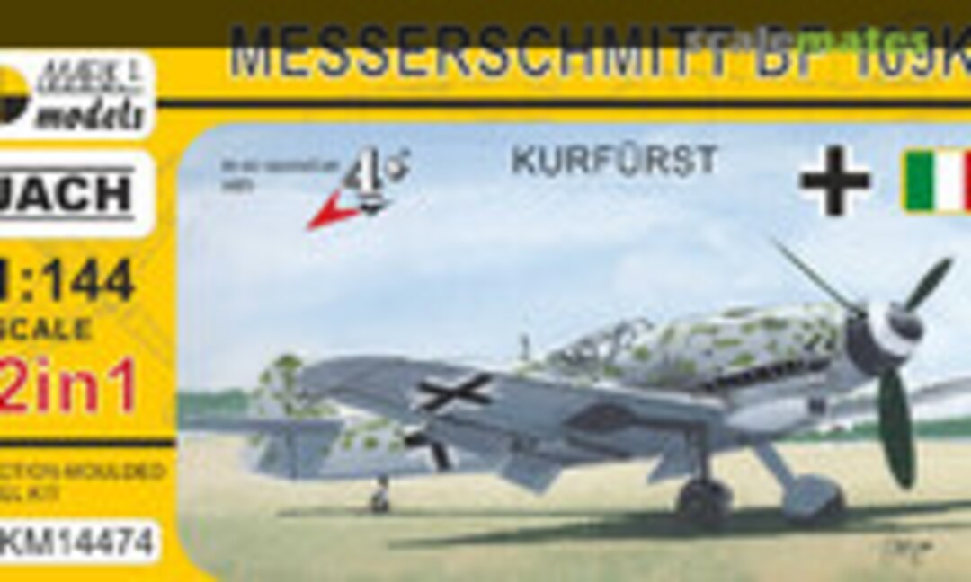 1:144 Messerschmitt Bf 109K Kurfürst (Mark I Models MKM14474)