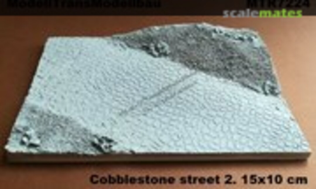 Cobblestone street 2. (Modell Trans Modellbau MTR7224)